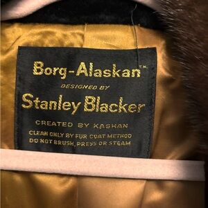 Stanley Blacker Borg-Alaskan Fur Coat